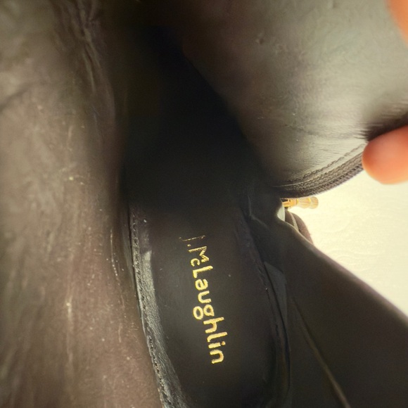 J. McLaughlin Rich Brown Suede Booties - Picture 4 of 5